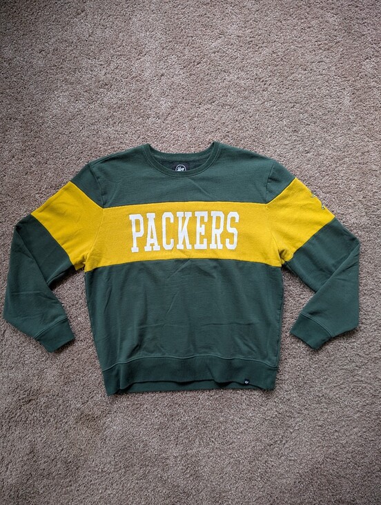 ‘47 Brand Sweaters - '47 Brand Green Bay Packers Crewneck Women's XXL